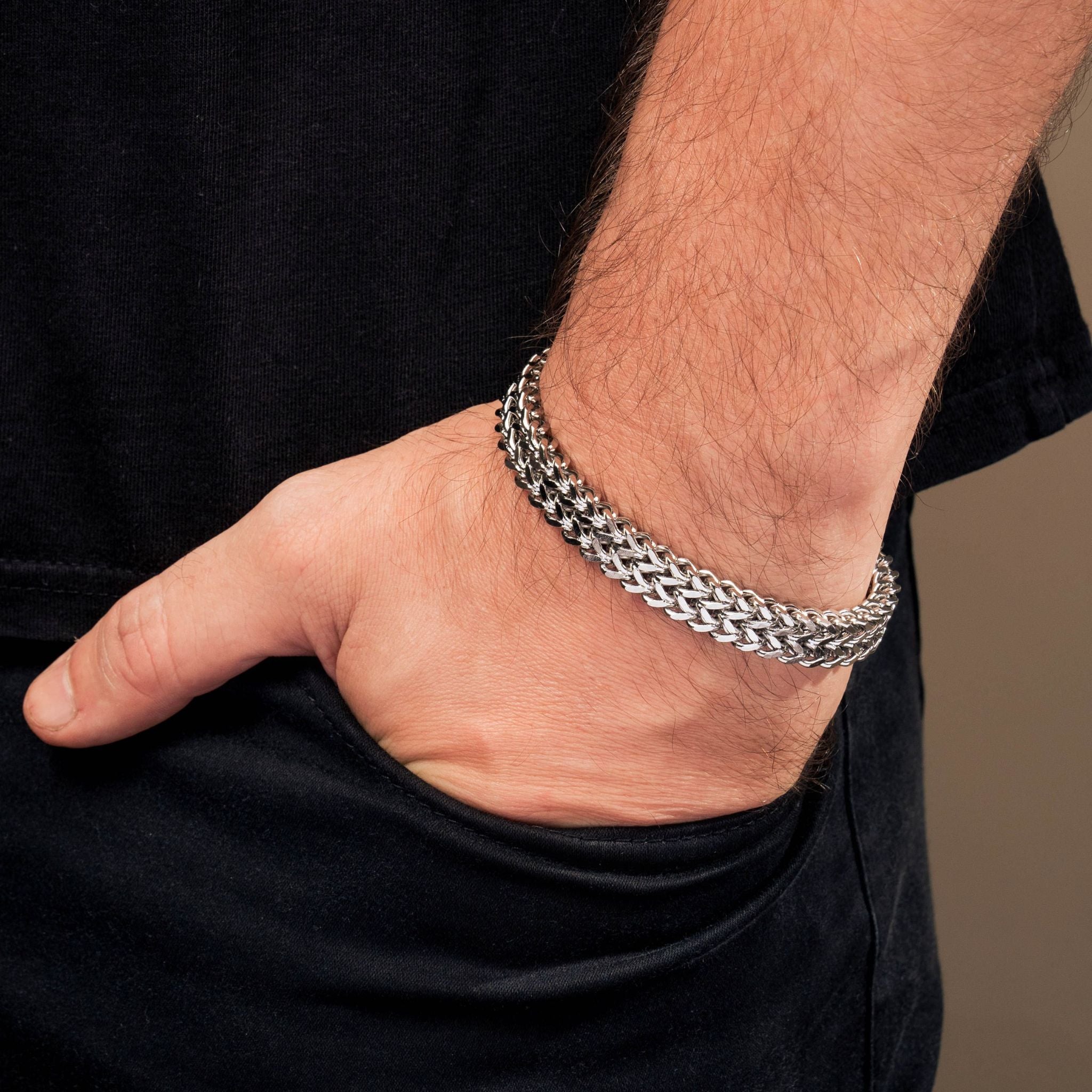 A Mio Figlio - Uniti Per Sempre | Braccialetto a Catena